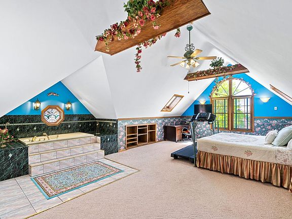 Master Bedroom with in room jacuzzi