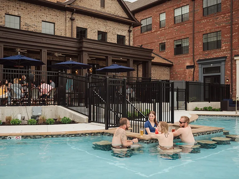 Resort inspired pool