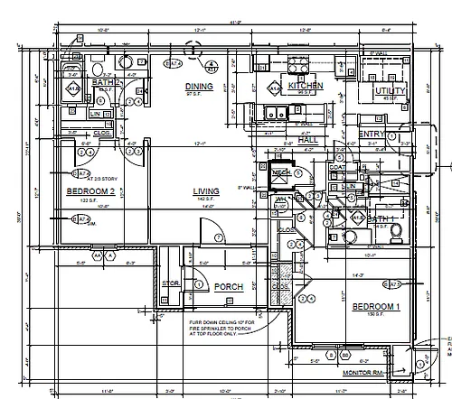 Floor plan 2 Bedroom