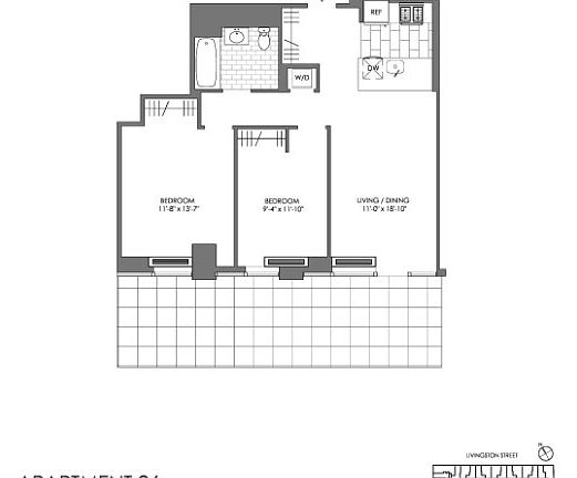 2nd image of 33 Bond St APT 226