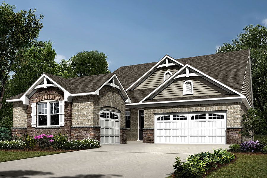 Astaire French Country Elevation