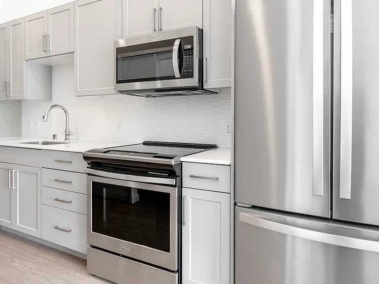 Kitchen with Stainless Steel Appliances