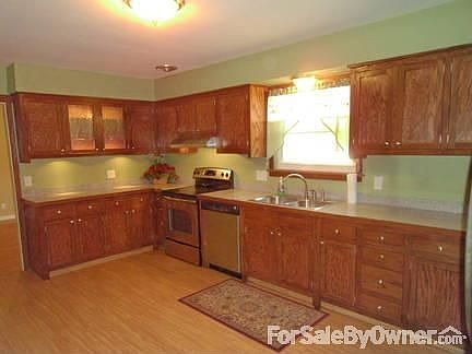 Kitchen
						:
						Taken from the garage entry door. Newly remodeled!
