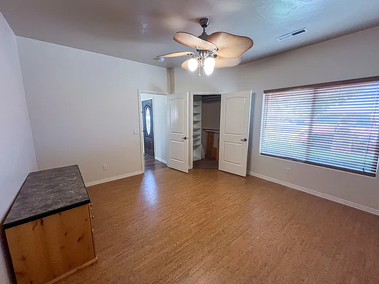 Downstairs bedroom/office
