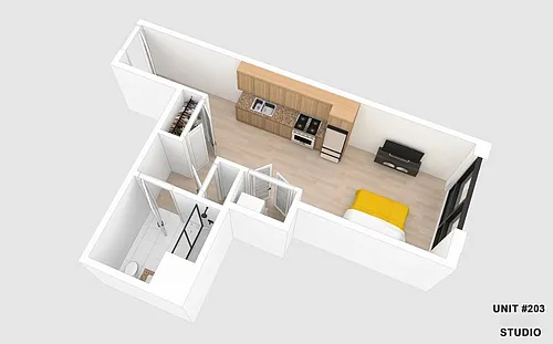 Floor plan 203