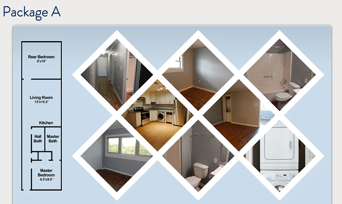 Floor plan 2 Bedroom