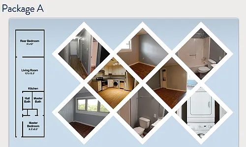 Floor plan 2 Bedroom