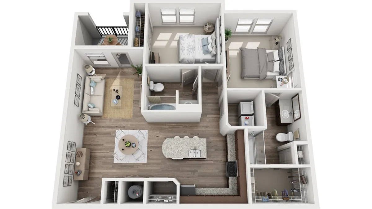Floor plan B4