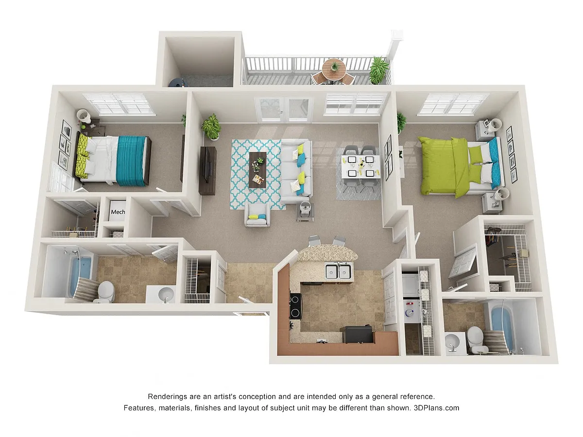 Floor plan The Hatteras