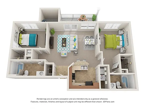 Floor plan The Hatteras