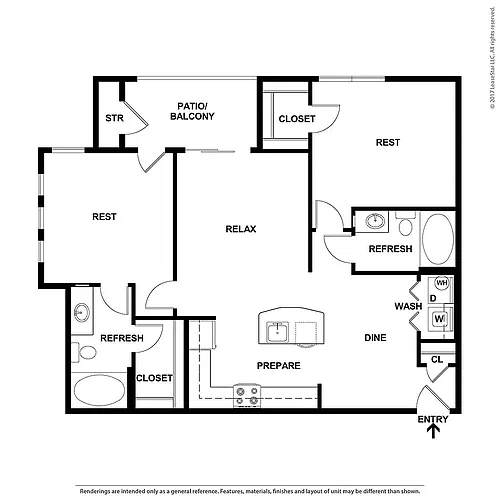 Floor plan B1