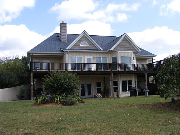 Rear of house from lake