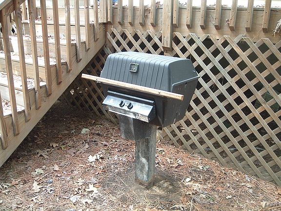 Gas Grill - In Ground 