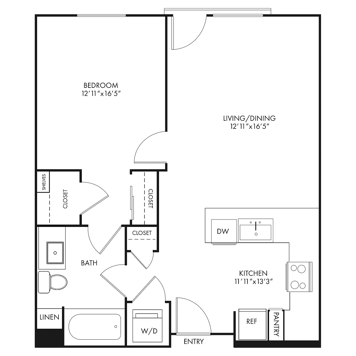 Floor plan A13