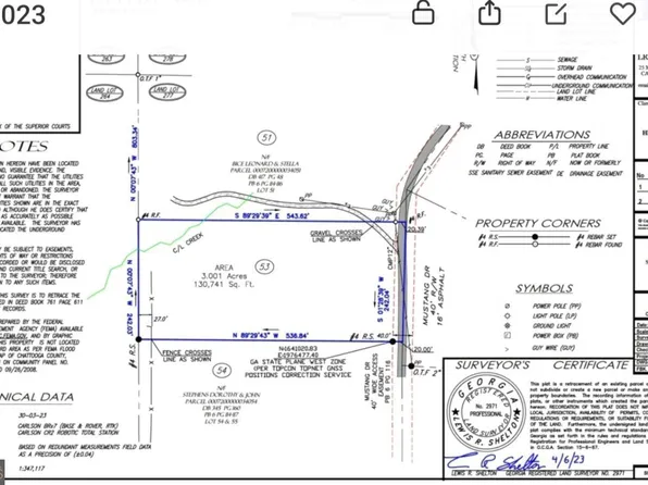 0 Mustang Dr, Summerville, GA 30747
