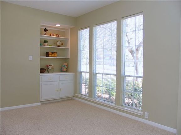 Study with french doors and access to master bedroom