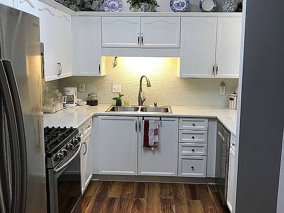 Remodeled kitchen