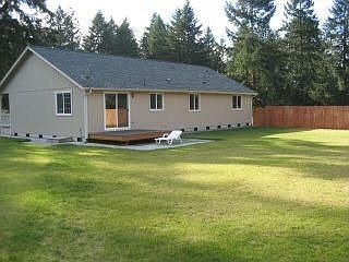 Large Partially Fenced Back Yard