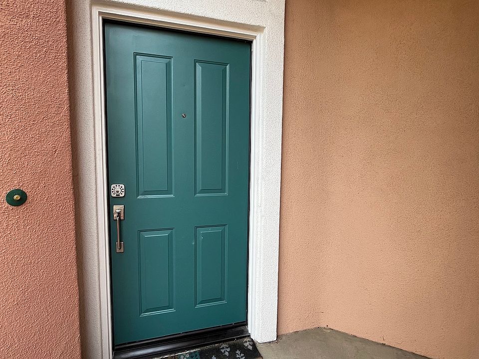 Front Door with New Keyless Entry Door Lock