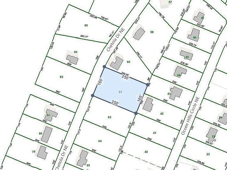 1st image of 165 Chetola Dr NE Lot 61