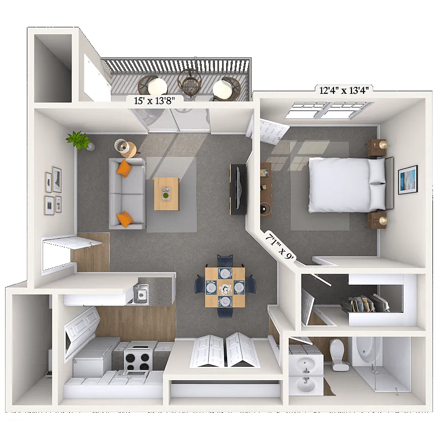 Floor plan The Oakmont