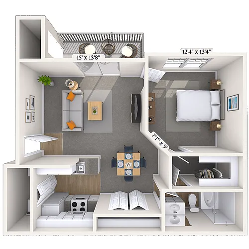 Floor plan The Oakmont
