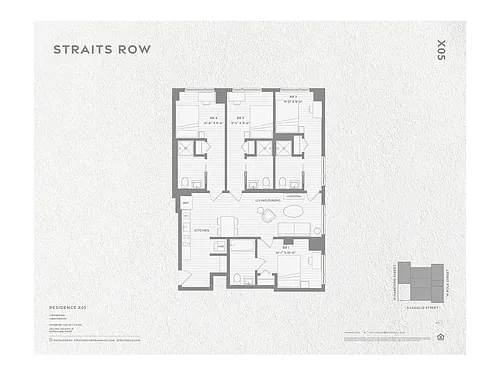 Floor plan Private Bedspace in a D4 with Roommates