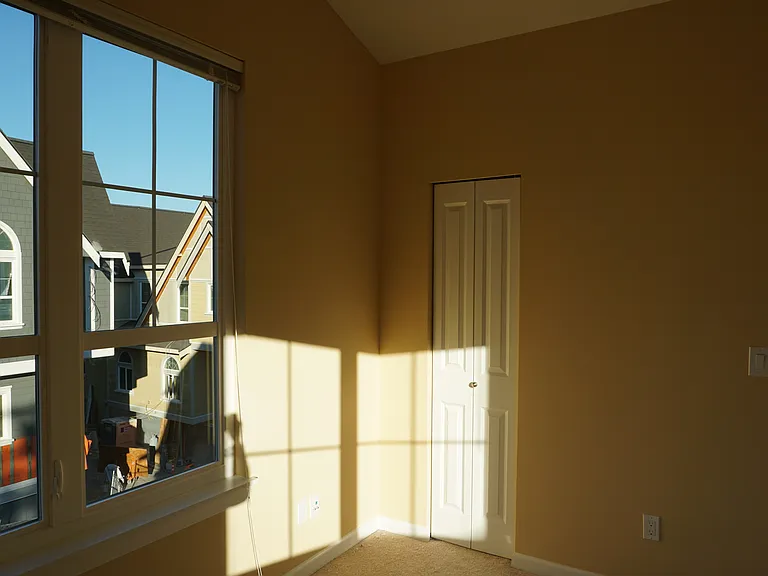 sunny corner unit with lots of light.