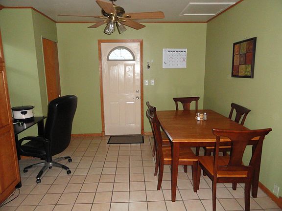 Eating area of kitchen