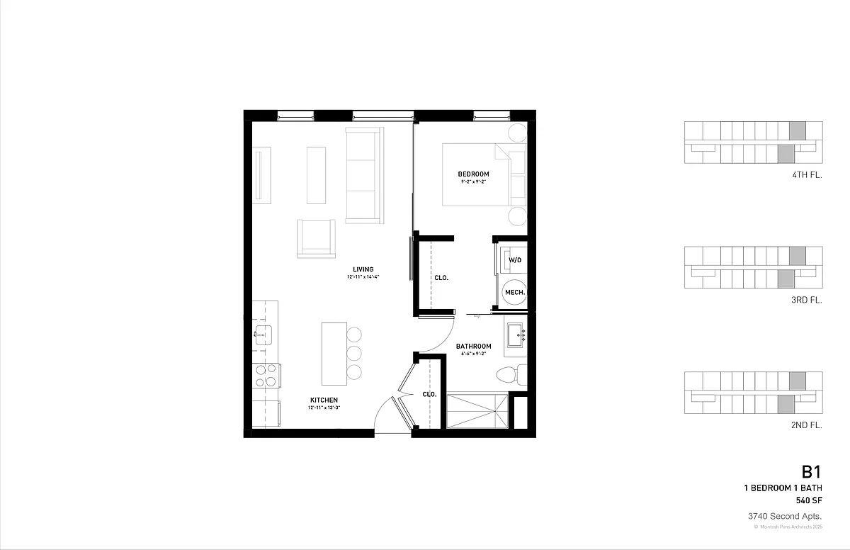 Floor plan B15
