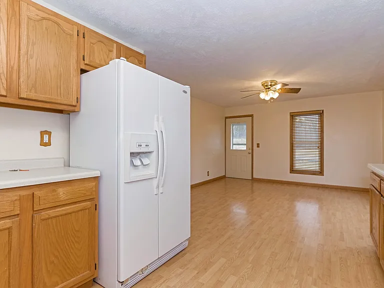 Large open kitchen.