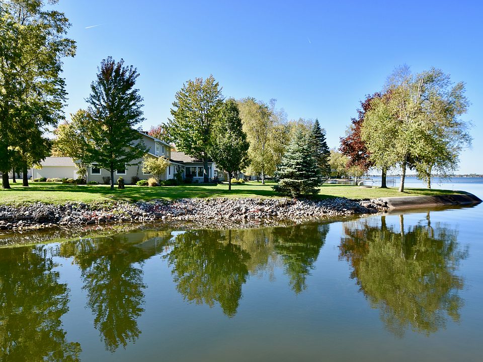 Lake and canal frontage