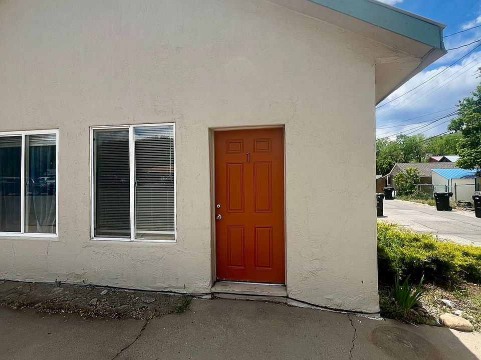 The unit is part of a triplex