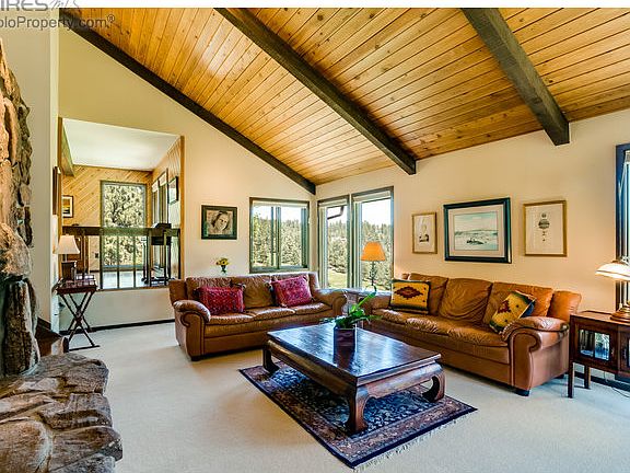 Spacious Living Room with Views