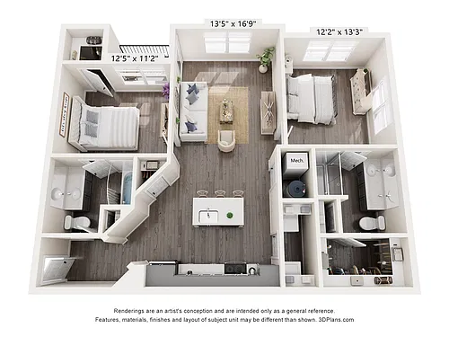 Floor plan Saguaro