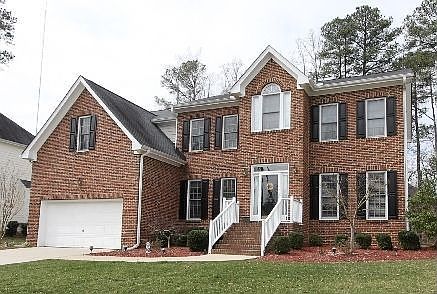 Brick front, 1/3 acre flat yard