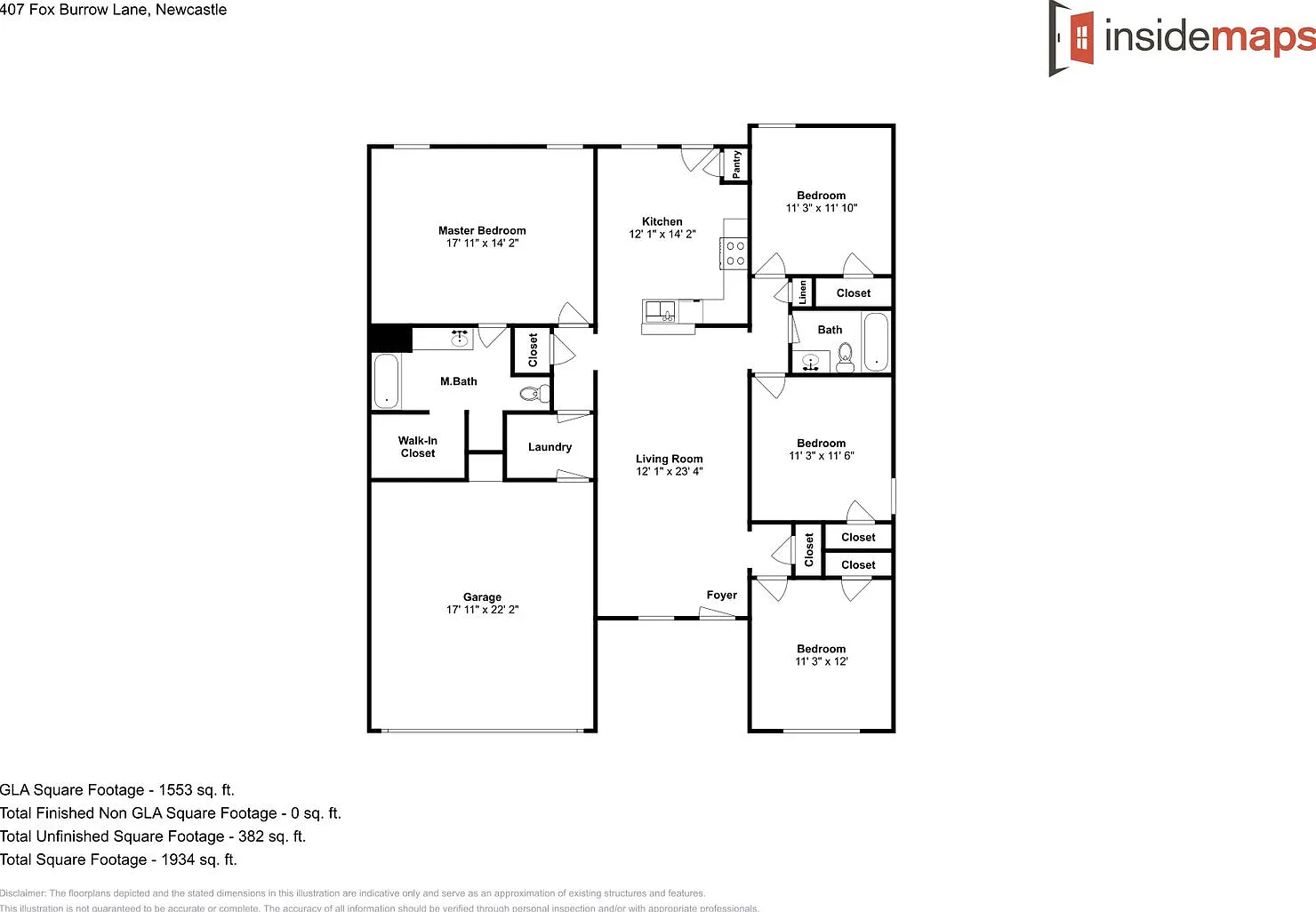 Spacious 4 Bed 2 Bath Home in Newcastle Schools! — Photo 3