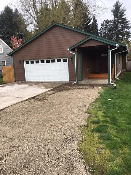 Front view from street