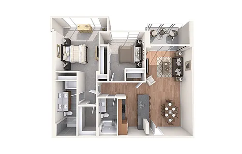 Floor plan B1