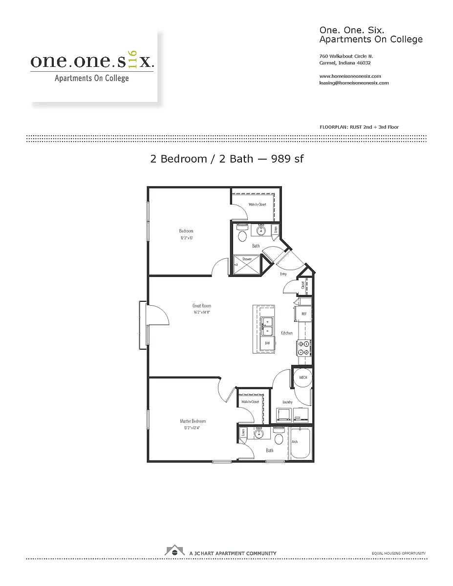 Floor plan D4: Rust