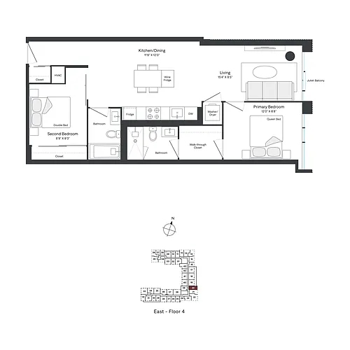 Floor plan E0420