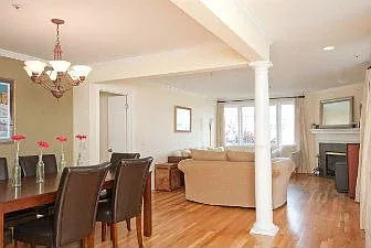 Dining to Living Area
