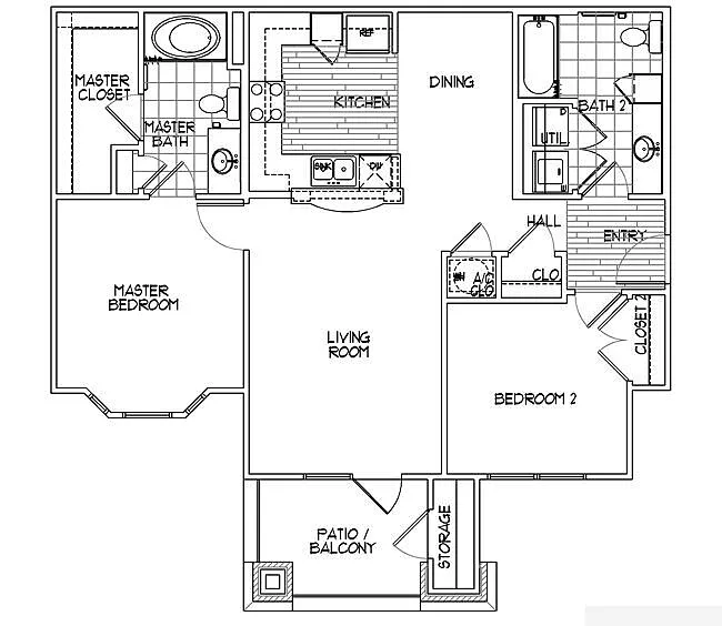 Floor plan B1