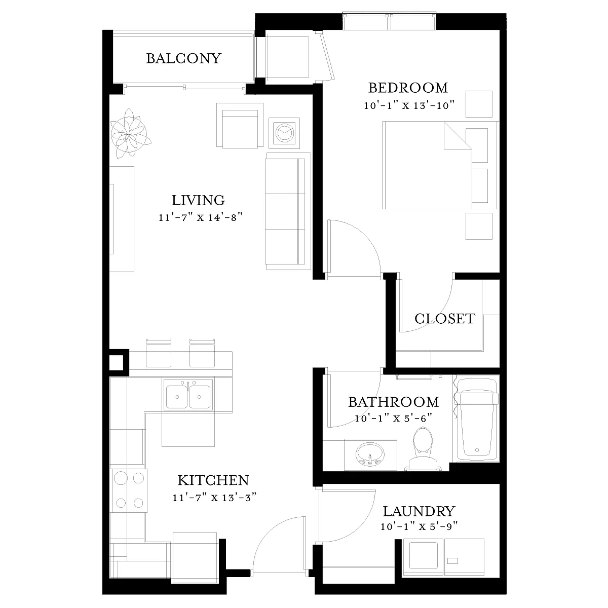 Floor plan The Footpath