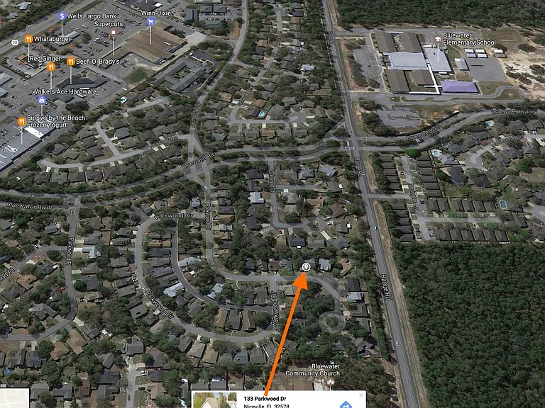 Map of area - Close to BWB Elementary and Grocery Store
