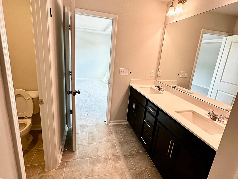 Qwner's suite : Dual sink washroom