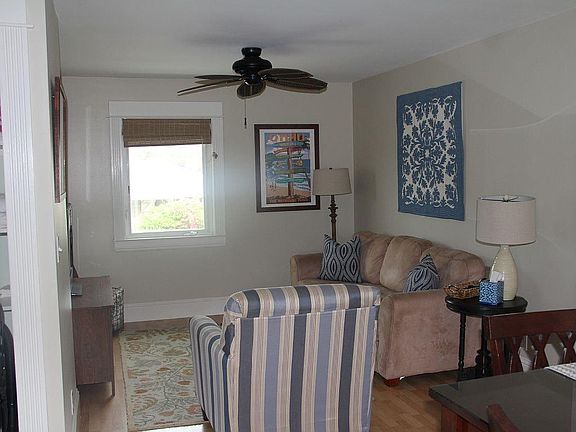 Living area with sofa sleeper