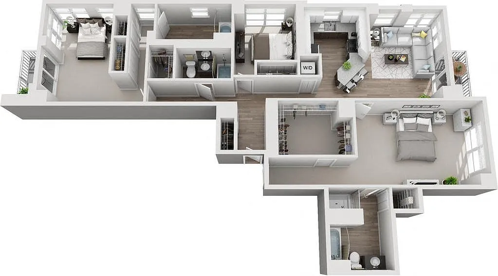 Floor plan 3A - 12