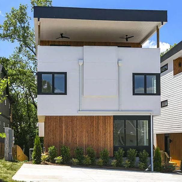 Front of Property Additional Custom Storage on Side of Property