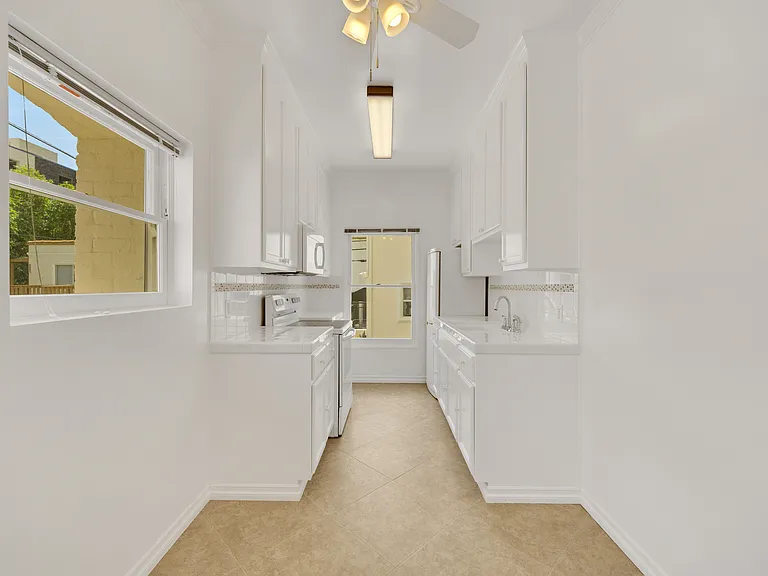 Kitchen and dining area
